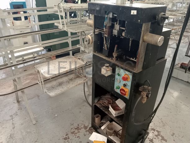 Prensa para solas + Máquina de limpar cola + Máquina de meter fita