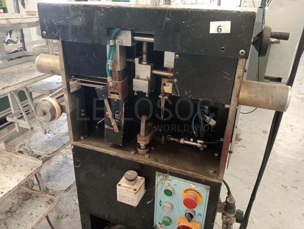 Prensa para solas + Máquina de limpar cola + Máquina de meter fita