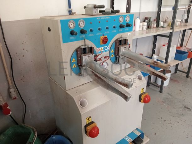 Máquina de canos + Lixadeira