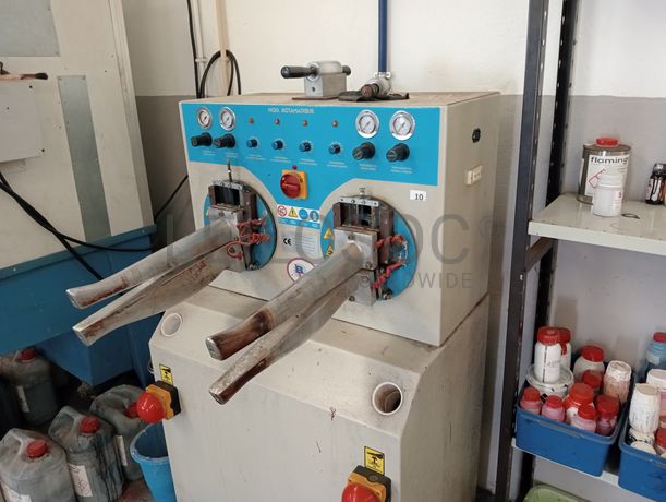 Máquina de canos + Lixadeira