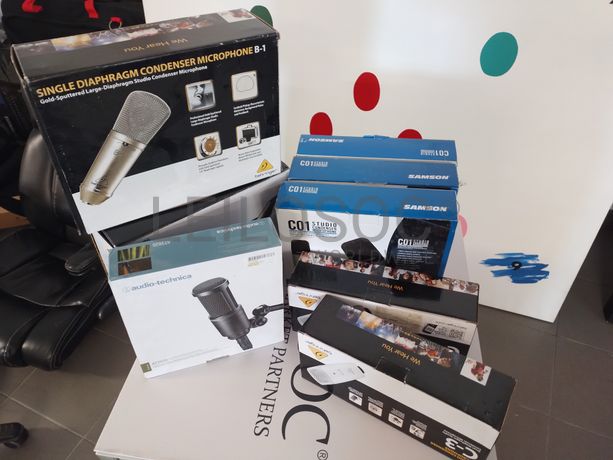 Micros e suportes de micros