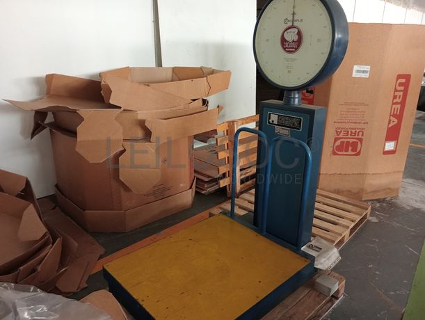 Lixadeira · Arrefecedor de Material · Balança