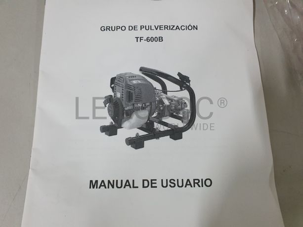 GRUPO BOMBA + MOTOR PULVERIZADOR