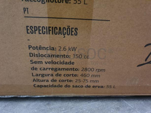 MÁQUINA CORTAR RELVA