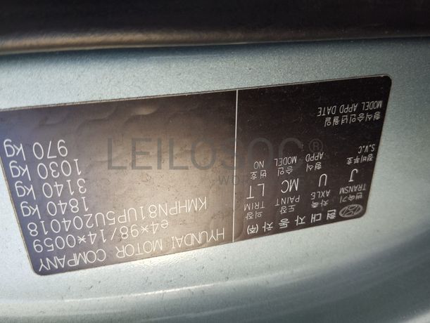 Hyundai Matrix 1.5 CRDI · Ano 2005