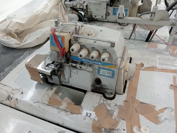 Máquina de recobrimento + Máquinas de corte e cose