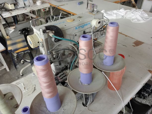 Máquinas de recobrimento + Máquina de corte e cose