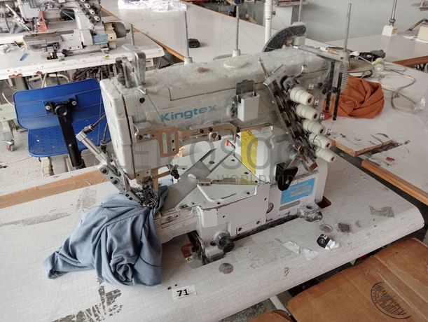 Máquinas de recobrimento + Máquina de corte e cose