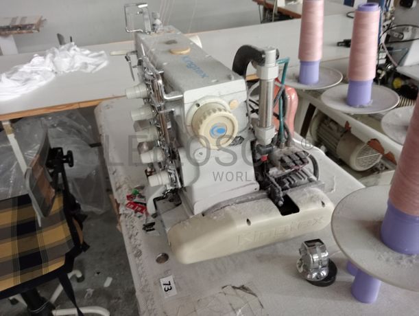 Máquinas de recobrimento + Máquina de corte e cose