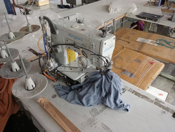 Máquinas de recobrimento + Máquina de corte e cose