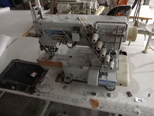 Máquinas de recobrimento + Máquina de corte e cose