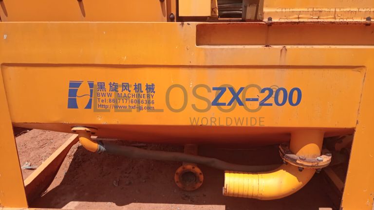 Máquina de lavar areia