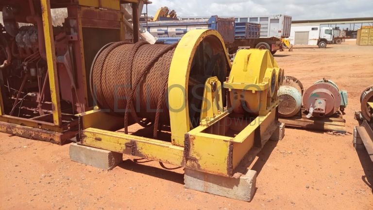 Guincho com motor trifásico