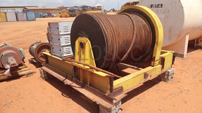 Guincho com motor trifásico