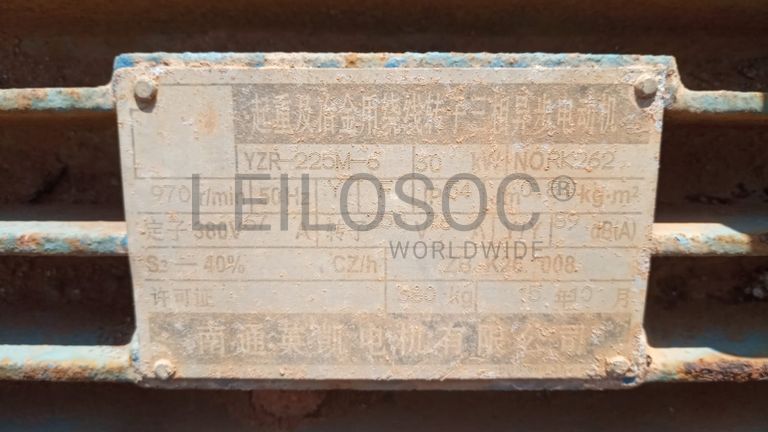 Guincho com motor trifásico