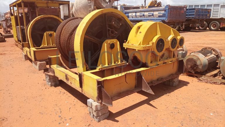 Guincho com motor trifásico