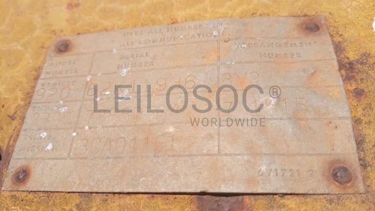 Pá carregadeira Caterpillar