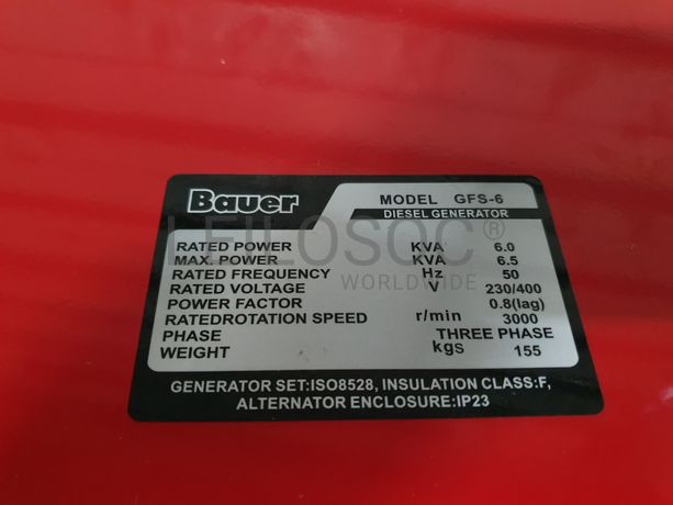 Gerador Bauer GFS-6