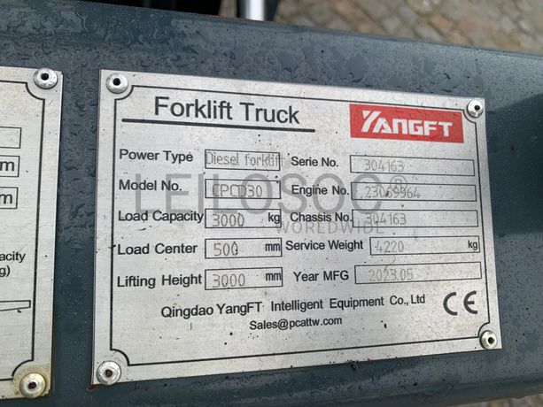 Empilhador ANGFT · Ano 2023