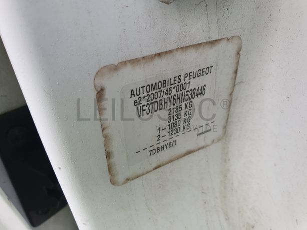 Peugeot Partner · Ano 2017