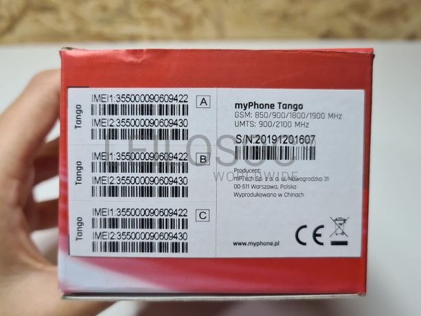 Telemóvel myPhone Tango