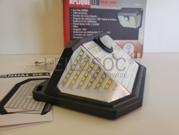 Candeeiro Solar · Painel Solar