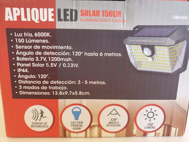 Candeeiro Solar · Painel Solar