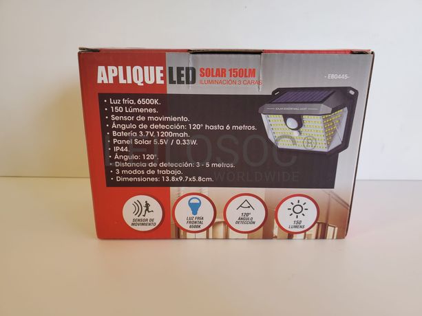 Candeeiro Solar · Painel Solar