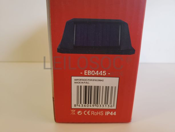 Candeeiro Solar · Painel Solar