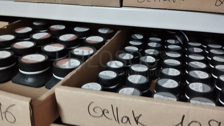 Stock produtos de estética e beleza