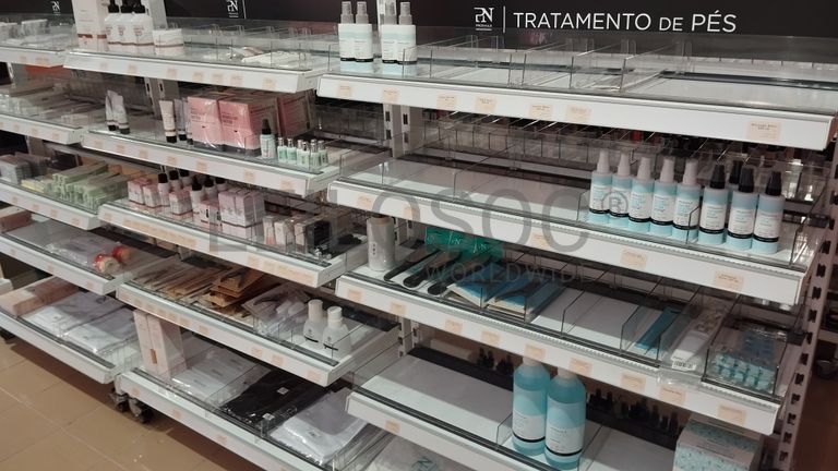 Stock produtos de estética e beleza