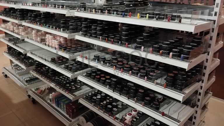 Stock produtos de estética e beleza