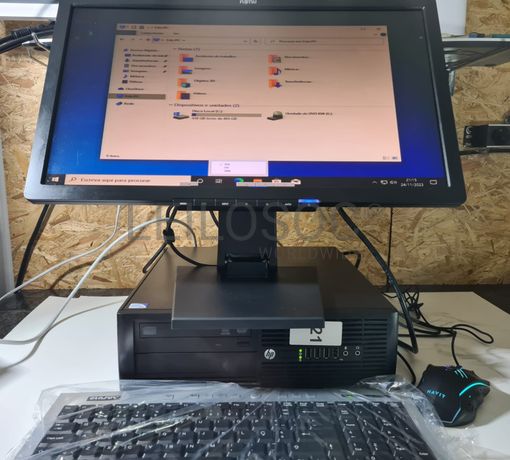 Computador Secretária HP Compaq Pro