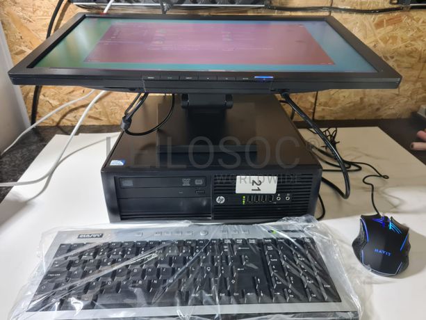 Computador Secretária HP Compaq Pro