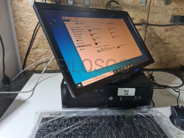 Computador Secretária HP Compaq Pro