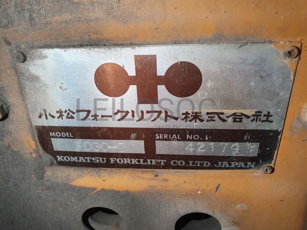 Empilhador Komatsu FD30-7