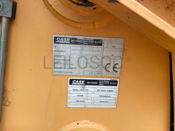 Retroescavadora Case 580 SR