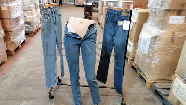 Calças de ganga senhora