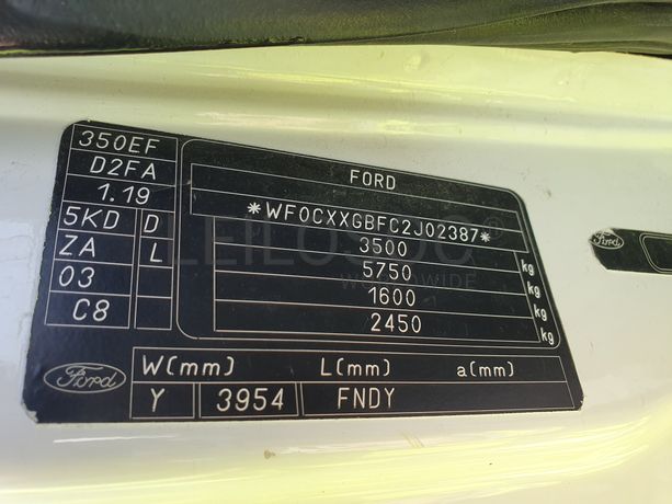 Ford Transit · Ano 2003 90-83-VJ