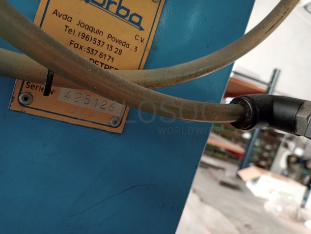 Máquinas de moldar · Escovadeira