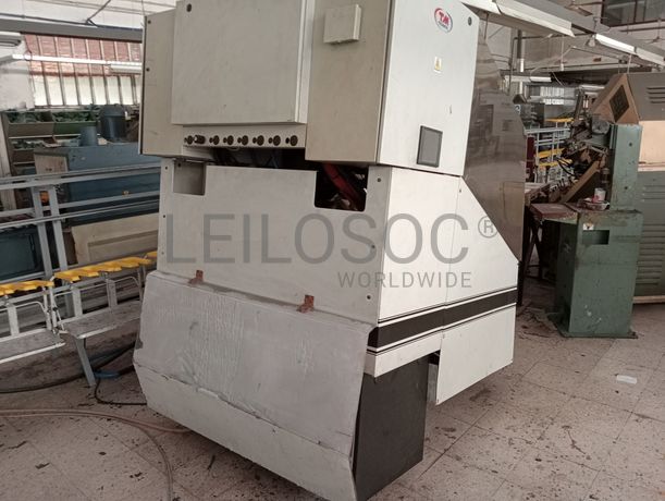 Sifione · Máquinas de rebater · Máquina de fechar calcanheiras · Reativador de contrafortes