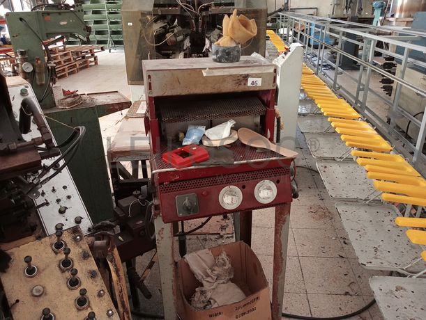 Máquina de pregar semilha · Reativador