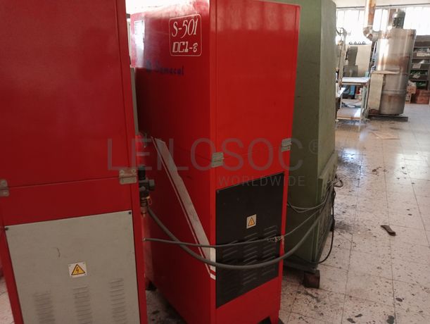 Máquina de colar solas