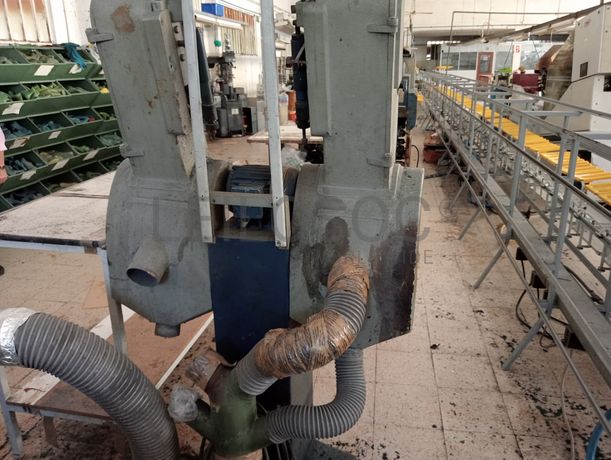 Prensa de colar solas · Reativador de solas · Lixadeira