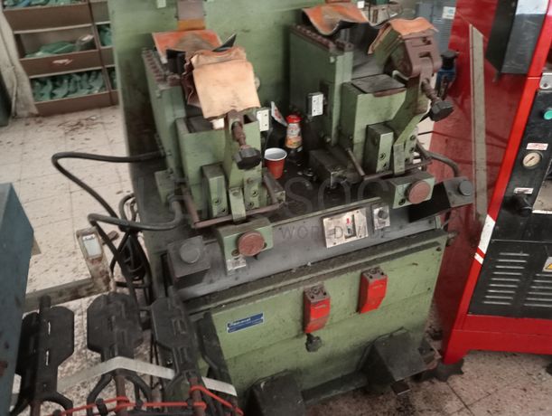 Prensa de colar solas · Reativador de solas · Lixadeira