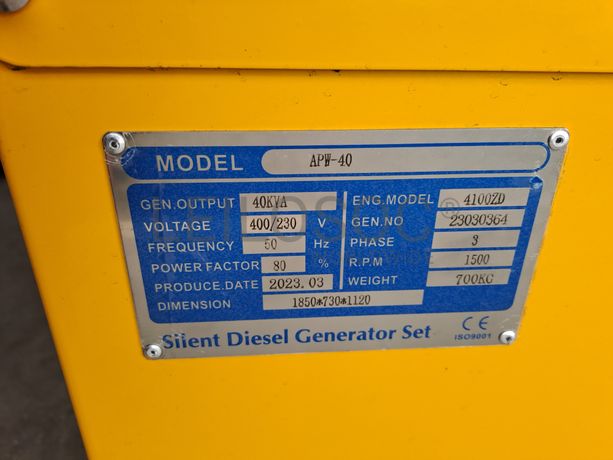 Gerador Ricardo APW-40 · Ano 2023