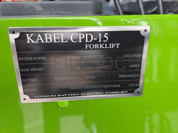 Empilhador Elétrico Kabel