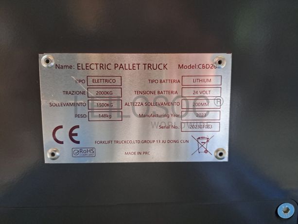 Porta Paletes Elétrico