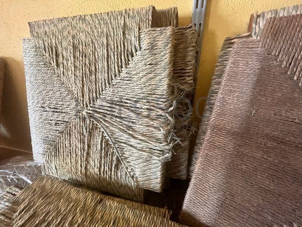 Assentos de cadeira em palhinha