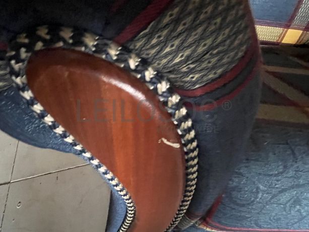 Sofá cama de três lugares